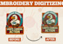 digitize your logo for cap and hat embroidery